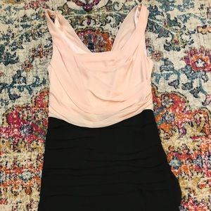 Express Dress color-block form fitting